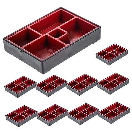 IMIKEYA 10 Stück Geschirrset Teilig für Puppenhaus Kreatives für Mini Teller Dekoration Pädagogisches Zubehör für Rollenspiele der Mini von IMIKEYA