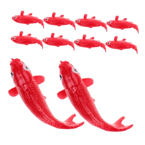 IMIKEYA 10stücke Mini Fisch Figuren Realistische Harz Dekoration Für Aquarien Miniatur Fische Für Fischbecken Langlebig Und Detailreich Unterwasser Ornamente von IMIKEYA