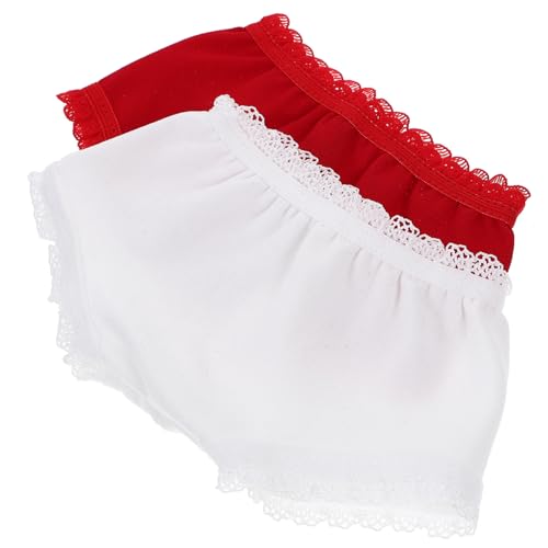 IMIKEYA 10 Stück Höschenanzug Mädchen Puppe Zubehör für Babypuppen Spielzeugpuppenhöschen wiederverwendbar -Rollenhöschen Puppe verkleiden Zubehör Spielzeughöschen Stoff von IMIKEYA