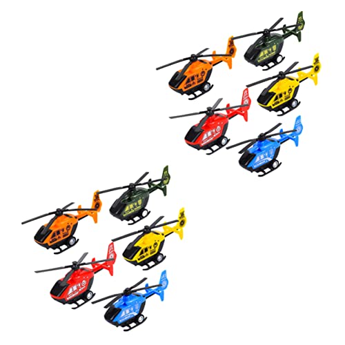 IMIKEYA 10 Stück Hubschrauberspielzeug Flugspielzeug Kinderflugzeugspielzeug Kleinkindhubschrauberspielzeug Kleines Flugzeugspielzeug Flugzeugspielzeug Zufällige Farbe von IMIKEYA
