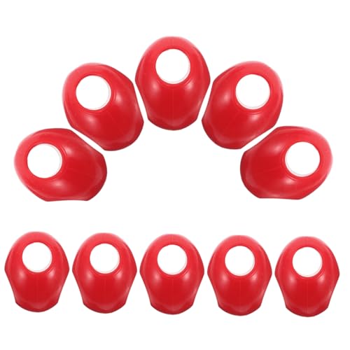 IMIKEYA 10 Stück Kletternetz-seilschnalle Für Zubehör Für Kinderspielhaus Ersatz-haltegriffknöpfe Spielhaus Zubehör Für Thread-Controller-Tool Spielplatzgriffe Plastik Rot IMIKEYA 10 Stück Kletternetz-seilschnalle Für Zubehör Für Kinderspielhaus Ersatz-haltegriffknöpfe Spielhaus Zubehör Für Thread-Controller-Tool Spielplatzgriffe Plastik Rot von IMIKEYA