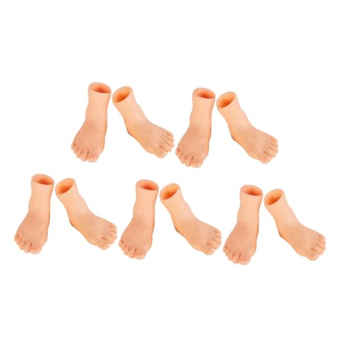 IMIKEYA 10 Stück Lustige Katzen Mini Fingerpuppen Für Den Linken Fuß Und Den Rechten Zeh Handpuppe Fingerpuppen Für Babys Puppenbau Set Fingerfüße Winzige Fingerhände von IMIKEYA