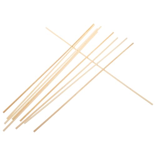 IMIKEYA 10 Stück Machen Sie Bambusstreifen Mit Drachen Bambusstangen Für Handwerk Drachenstützstangen Drachenrahmen Dübelstangen Kite -Bambus -Sticks Kinderkitkits Vogelkäfigstäbe Beige von IMIKEYA