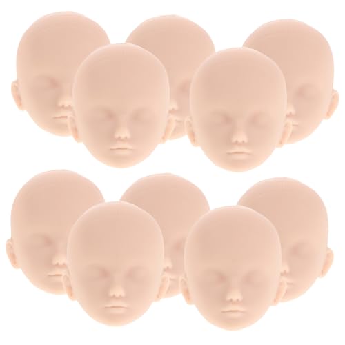 IMIKEYA 10stücke Schminkpuppenköpfe Aus Kunststoff Für Makeup-übungen Ohne Augenöffnungen Für Anfänger Und Profis Vielseitig Einsetzbar Der Puppenhandwerkskunst IMIKEYA 10stücke Schminkpuppenköpfe Aus Kunststoff Für Makeup-übungen Ohne Augenöffnungen Für Anfänger Und Profis Vielseitig Einsetzbar Der Puppenhandwerkskunst von IMIKEYA