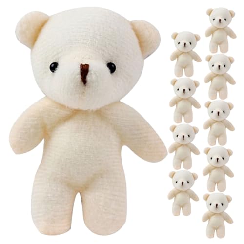 IMIKEYA 10 Stück Mini-Bärpuppe kleine Bären aufhängen multifunktionale Bärenfiguren dekoratives Bärendekor kleine Bären Mini-Bären- kuscheltiere klein PP Baumwolle Beige IMIKEYA 10 Stück Mini-Bärpuppe kleine Bären aufhängen multifunktionale Bärenfiguren dekoratives Bärendekor kleine Bären Mini-Bären- kuscheltiere klein PP Baumwolle Beige von IMIKEYA