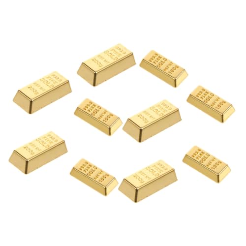 IMIKEYA 10 Stück Miniatur Modell Simulierte Metallziegel Dekoration für Puppenhaus Fotografie Requisiten und DIY Bastelprojekte Langlebige Vielseitige Anwendung von IMIKEYA