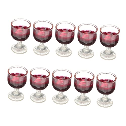 IMIKEYA 10 Stück Miniatur-weinglas-Ornamente Likör Puppenhaus 1: 12 Weingläser Sake-gläser Mini-puppenhauszubehör Küchenzubehör Puppenhaus-dekore Miniatur Weingläser Flasche Rot PVC IMIKEYA 10 Stück Miniatur-weinglas-Ornamente Likör Puppenhaus 1: 12 Weingläser Sake-gläser Mini-puppenhauszubehör Küchenzubehör Puppenhaus-dekore Miniatur Weingläser Flasche Rot PVC von IMIKEYA