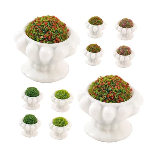 IMIKEYA 10 Stück Pflanzenmodell Bonsai-schmuck Winziges Bonsai- Winziges Hausdekor Miniatur-Bonsai Schmücken Miniatur-landschaftsdekor Mini-hausdekoration Mini- -dekore Harz Green IMIKEYA 10 Stück Pflanzenmodell Bonsai-schmuck Winziges Bonsai- Winziges Hausdekor Miniatur-Bonsai Schmücken Miniatur-landschaftsdekor Mini-hausdekoration Mini- -dekore Harz Green von IMIKEYA