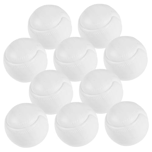 IMIKEYA 10 Stück Plastikbälle Spielzeugbälle Für Bällebad Hüpfbälle Sport Klein Bunt Baseball Kleinkind Wurftraining Plastikbälle Weiß IMIKEYA 10 Stück Plastikbälle Spielzeugbälle Für Bällebad Hüpfbälle Sport Klein Bunt Baseball Kleinkind Wurftraining Plastikbälle Weiß von IMIKEYA