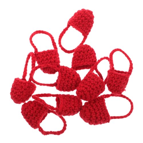 IMIKEYA 10stücke Handgemachte Puppentaschen Mini Handtaschen Für Puppen Tragbare Bunte DIY Häkel-Taschen Kleine Damentaschen Für Puppen Adorable Puppenzubehör IMIKEYA 10stücke Handgemachte Puppentaschen Mini Handtaschen Für Puppen Tragbare Bunte DIY Häkel-Taschen Kleine Damentaschen Für Puppen Adorable Puppenzubehör von IMIKEYA