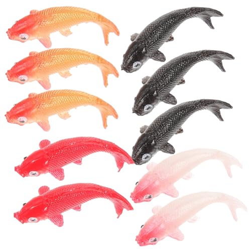 IMIKEYA 10 Stück Puppenhaus-Modell gefälschte Fischverzierung kontrastreiches Babyspielzeug krabbelndes Babyspielzeug Kinderzimmer Dekoration Fische Mini-Plastiktiere Miniaturfisch IMIKEYA 10 Stück Puppenhaus-Modell gefälschte Fischverzierung kontrastreiches Babyspielzeug krabbelndes Babyspielzeug Kinderzimmer Dekoration Fische Mini-Plastiktiere Miniaturfisch von IMIKEYA