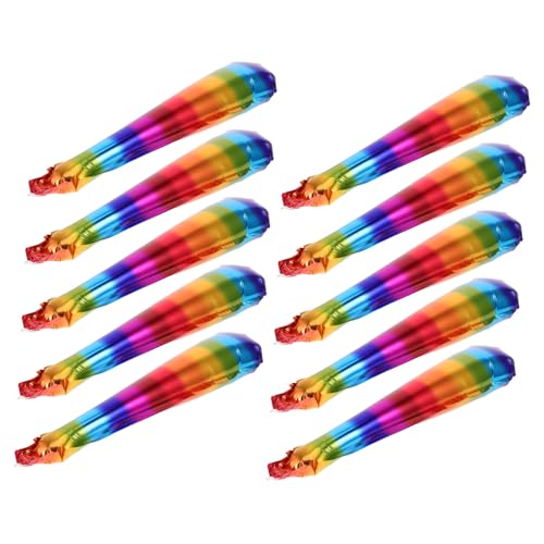 IMIKEYA 10 Stück Regenbogen-ballonstab Lange Ballonstäbchen Regenbogenballon Bunte Folienballons Donnerstangen Aufblasbare Cheerleader-stöcke Boom-sticks Großer Ballonstab Aluminiumfolie IMIKEYA 10 Stück Regenbogen-ballonstab Lange Ballonstäbchen Regenbogenballon Bunte Folienballons Donnerstangen Aufblasbare Cheerleader-stöcke Boom-sticks Großer Ballonstab Aluminiumfolie von IMIKEYA