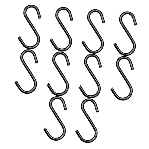 IMIKEYA 10 Stück S Haken für Puppenhaus Metallhaken zum Aufhängen von Puppenzubehör und Kochgeschirr für Kreative DIY Projekte Organisation von Spielzeugräumen IMIKEYA 10 Stück S Haken für Puppenhaus Metallhaken zum Aufhängen von Puppenzubehör und Kochgeschirr für Kreative DIY Projekte Organisation von Spielzeugräumen von IMIKEYA
