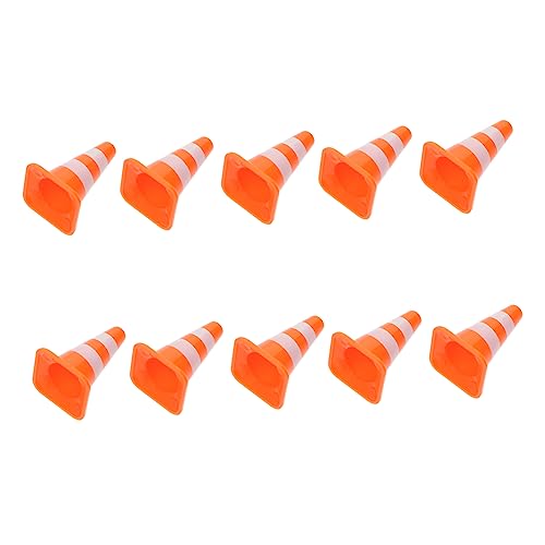 IMIKEYA 10 Stück Sandtischverzierungen Verkehrszeichen kinderspielzeug Simulationsspielzeug kleine Zapfen Bildungsspielzeug Simulations-Straßensperren Plastik Orange IMIKEYA 10 Stück Sandtischverzierungen Verkehrszeichen kinderspielzeug Simulationsspielzeug kleine Zapfen Bildungsspielzeug Simulations-Straßensperren Plastik Orange von IMIKEYA