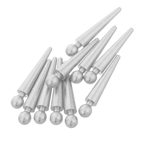 IMIKEYA 10 Stück Scoring Pegs Cribbage Board Pegs Tragbare Spiel Scoring Pegs Metall Score Pegs Spiel Scoring Pegs Cribbage Pegs Für 1/8 Löcher von IMIKEYA