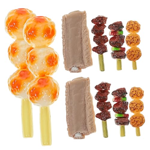 IMIKEYA 10 Stück Simulierte Grillspieße für hühner Grillspielzeug gieskanne kinderspielzeug spielzeuge Küchendekoration Grill Fleischspielset PVC IMIKEYA 10 Stück Simulierte Grillspieße für hühner Grillspielzeug gieskanne kinderspielzeug spielzeuge Küchendekoration Grill Fleischspielset PVC von IMIKEYA
