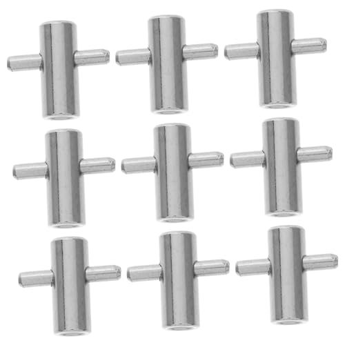 IMIKEYA 10 Stück Spieluhrschlüssel ersatzteile musikbox Rotierende Musikbox Teile Musikbox Sammlung Tonart der musikalischen Bewegung Musical Uhrenbeweger Handaufzug Plastik Silver von IMIKEYA