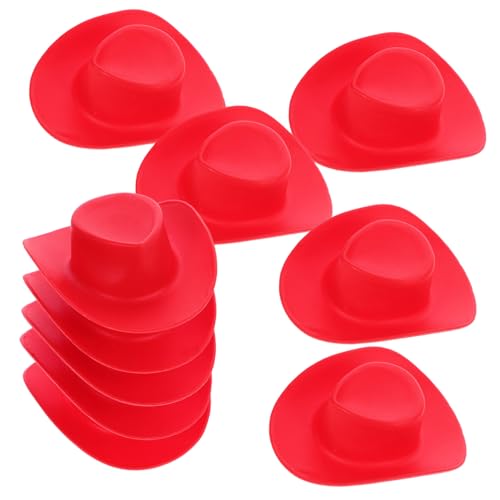 IMIKEYA 10 Stück Spielzeughut Puppenparty Süße Krempe Cowboyhüte Hat Hut Kuchendekoration Kunststoff Miniaturhut Winziger Hut Plastikhut Mini Miniaturhut Kleiner Hut IMIKEYA 10 Stück Spielzeughut Puppenparty Süße Krempe Cowboyhüte Hat Hut Kuchendekoration Kunststoff Miniaturhut Winziger Hut Plastikhut Mini Miniaturhut Kleiner Hut von IMIKEYA