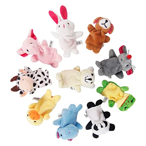 IMIKEYA 10 Stück Teiliges Fingerpuppen für Lustige Tierfiguren für Geschichtenerzählen und Rollenspiele für Kleinkinder und Eltern IMIKEYA 10 Stück Teiliges Fingerpuppen für Lustige Tierfiguren für Geschichtenerzählen und Rollenspiele für Kleinkinder und Eltern von IMIKEYA