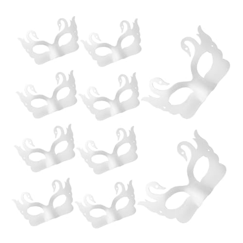 IMIKEYA 10 Stück Teiliges Weiße Papiermasken zum Bemalen Leichte DIY Masken aus Papiermaschee für Fasching Halloween Maskenball Karneval für Kreative Kostümgestaltung und Festdekoration IMIKEYA 10 Stück Teiliges Weiße Papiermasken zum Bemalen Leichte DIY Masken aus Papiermaschee für Fasching Halloween Maskenball Karneval für Kreative Kostümgestaltung und Festdekoration von IMIKEYA