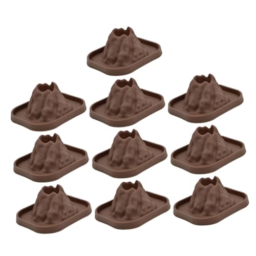 IMIKEYA 10 Stück Vulkanformspielzeug pädagogisches Vulkanmodell DIY -Vulkanmodell Modell für Vulkanexperimente Experimente zu Vulkanausbrüchen DIY-Vulkan-Modelle Plastik Light Brown IMIKEYA 10 Stück Vulkanformspielzeug pädagogisches Vulkanmodell DIY -Vulkanmodell Modell für Vulkanexperimente Experimente zu Vulkanausbrüchen DIY-Vulkan-Modelle Plastik Light Brown von IMIKEYA