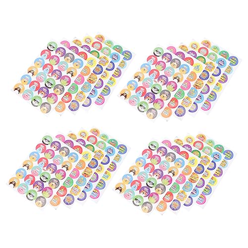 IMIKEYA 100 Blatt Motivationsaufkleber für Adorable Belohnungssticker für Inspirierende Sticker für Lehrer und Eltern für Schule und Belohnungssysteme IMIKEYA 100 Blatt Motivationsaufkleber für Adorable Belohnungssticker für Inspirierende Sticker für Lehrer und Eltern für Schule und Belohnungssysteme von IMIKEYA