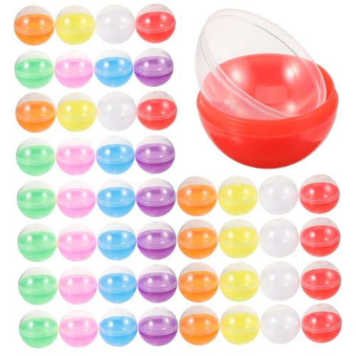 IMIKEYA 100 Stück Automaten-transparent-Kugel-nachfüllpackung, Transparente Kugel, Transparente Kugel, Geschenkartikel (45 Mm) von IMIKEYA