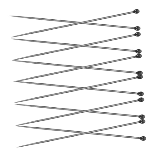 IMIKEYA 100 Stück Edelstahl Insektennadeln für Schmetterlinge Stabile Fixierung Langlebige Entomologie Nadeln für Probenpräparation und Insektenmontage von IMIKEYA