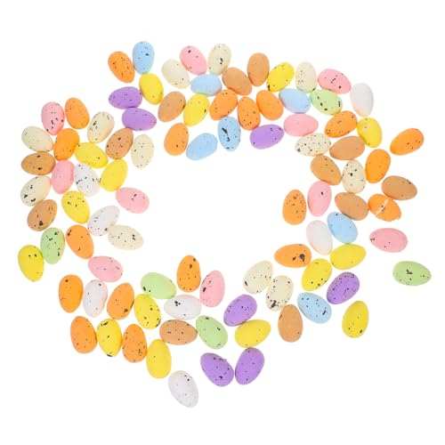 IMIKEYA 100 Stück Eierdekoration Festival Szenen Eier Festival Schmuck Osterdekor Partytütenfüller Kleines Osterei Schmücken Sie Osterparty Zubehör Simulations Ei Party IMIKEYA 100 Stück Eierdekoration Festival Szenen Eier Festival Schmuck Osterdekor Partytütenfüller Kleines Osterei Schmücken Sie Osterparty Zubehör Simulations Ei Party von IMIKEYA