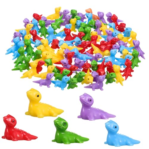IMIKEYA 100 Stück Kleine Eidechsen Ornamente Aus Kunstharz Haustierspielzeug Miniatur Für Draußen Kleine Minis Winziges Set Figuren Coole Tiere Garten Bonsai Dekoration von IMIKEYA