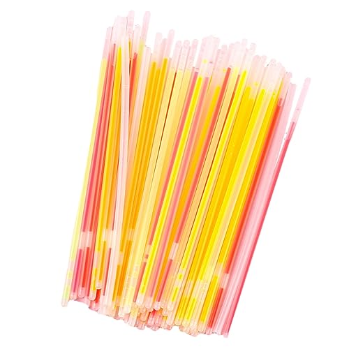 IMIKEYA 100 Stück Leuchtende Partyzubehör einhandzwinge helle Leuchtstäbe dunkle Partyartikel Kinderpartyzubehör Glühenstäbe klein Große Leuchtstäbe-Armbänder Plastik IMIKEYA 100 Stück Leuchtende Partyzubehör einhandzwinge helle Leuchtstäbe dunkle Partyartikel Kinderpartyzubehör Glühenstäbe klein Große Leuchtstäbe-Armbänder Plastik von IMIKEYA