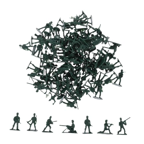 IMIKEYA 100 Stück Mini-Soldatenmodell realistische Soldatenfigur winzige Soldatenmodelle kleine Soldatenmodelle Sandkasten-Miniaturen Plastik Olive Green IMIKEYA 100 Stück Mini-Soldatenmodell realistische Soldatenfigur winzige Soldatenmodelle kleine Soldatenmodelle Sandkasten-Miniaturen Plastik Olive Green von IMIKEYA