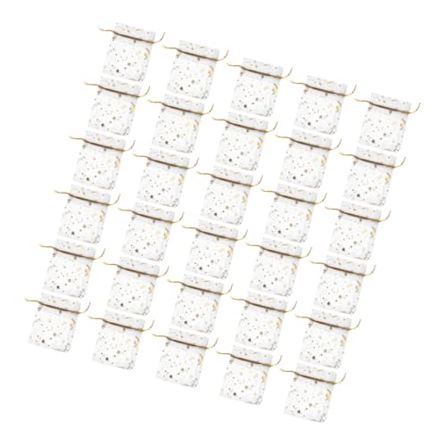 IMIKEYA 100 Stück Netztasche geschenkverpackung hochzeitsdekoration geschenkbeutel stoffbeutel Fiesta Gäste Taschen für kleine Unternehmen Gefälligkeiten für Hochzeitsfeiern Organza Golden von IMIKEYA