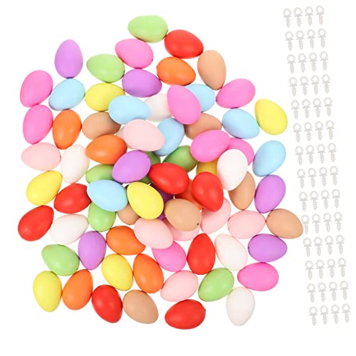 IMIKEYA 100 Stück Simulations-Ei-Modell Leere Eier Graffiti-Eier Passende Eier Unfertige Eier. Unbemalte Simulationseier Basteln Graffiti-Modell-Ei Dekoratives Gefälschtes Ei Plastik IMIKEYA 100 Stück Simulations-Ei-Modell Leere Eier Graffiti-Eier Passende Eier Unfertige Eier. Unbemalte Simulationseier Basteln Graffiti-Modell-Ei Dekoratives Gefälschtes Ei Plastik von IMIKEYA