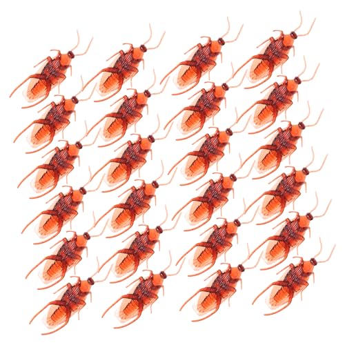 IMIKEYA 100 Stück Simuliertes Kakerlakenspielzeug Streich realistisch gefälscht Halloween-Cosplay-Requisiten Partygeschenke Partytrickspielzeug zum Aprilscherz PVC IMIKEYA 100 Stück Simuliertes Kakerlakenspielzeug Streich realistisch gefälscht Halloween-Cosplay-Requisiten Partygeschenke Partytrickspielzeug zum Aprilscherz PVC von IMIKEYA