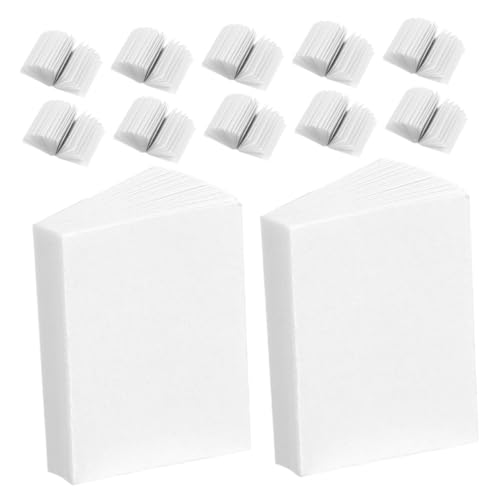 IMIKEYA 100 Stück Sleeve-Book-Modell Mini-Notizbuch-Dekoration im Maßstab 1:12 Puppenhauszubehör Puppenhaus Büchersammlung Miniatur-Blankobücher Mini-Bücher-Modell Papier IMIKEYA 100 Stück Sleeve-Book-Modell Mini-Notizbuch-Dekoration im Maßstab 1:12 Puppenhauszubehör Puppenhaus Büchersammlung Miniatur-Blankobücher Mini-Bücher-Modell Papier von IMIKEYA