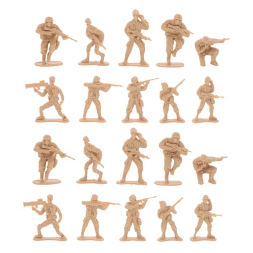IMIKEYA 100 Stück Soldatenmodell Sandtischdekoration Mini Soldaten Winzige Menschenfiguren Schreibtischdekoration Mini Figur Sandtisch Menschenmodell Miniatur Soldatenfiguren von IMIKEYA