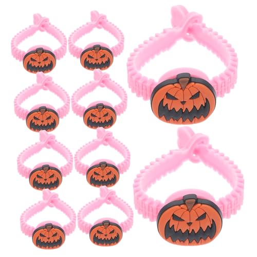 IMIKEYA 10Stücke Halloween Cartoon Armbänder Für Abnehmbare Handgelenkringe Partygeschenk Für Halloween Mottopartys Sichere Und Bequeme Materialien Langlebig Und Leicht von IMIKEYA