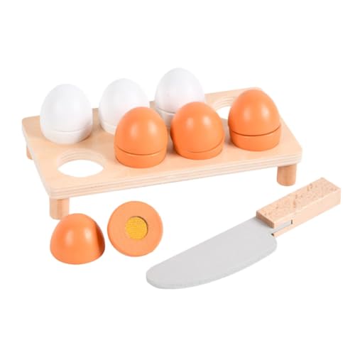 IMIKEYA 10Stücke Küchen Spielzeugset für Teiliges Holzspielzeug Realistische Eier Enteneier Pädagogisches Rollenspiel Kreative Spielstunden zu Hause IMIKEYA 10Stücke Küchen Spielzeugset für Teiliges Holzspielzeug Realistische Eier Enteneier Pädagogisches Rollenspiel Kreative Spielstunden zu Hause von IMIKEYA