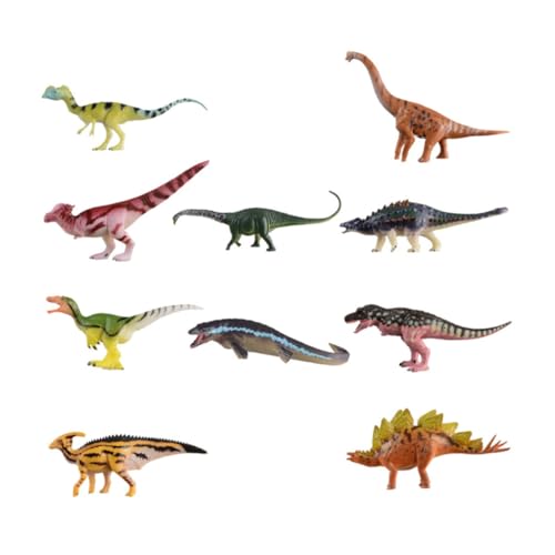 IMIKEYA 10Stücke Künstliche Dinosaurier Für Teiliges Mit Lebensechten Modellen Für Kreative Spielstunden Und Lernaktivitäten Deko Für Kinderzimmer Und Partys von IMIKEYA
