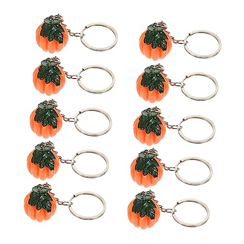 IMIKEYA 10Stücke Kürbis Schlüsselanhänger Kreative Hängedekoration für Halloween für Schlüsselbund Rucksack und Geldbörse und Funktionale Ornamente IMIKEYA 10Stücke Kürbis Schlüsselanhänger Kreative Hängedekoration für Halloween für Schlüsselbund Rucksack und Geldbörse und Funktionale Ornamente von IMIKEYA