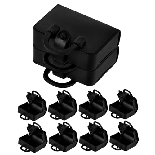 IMIKEYA 10er Set Puppenhaus-Tasche Childrens -Rucksack Puppenhaus-essenszubehör Mini-schulsachen Miniatur-zubehör Schulbedarf Für Puppen Miniaturspielzeug Für Mädchen Plastik Black IMIKEYA 10er Set Puppenhaus-Tasche Childrens -Rucksack Puppenhaus-essenszubehör Mini-schulsachen Miniatur-zubehör Schulbedarf Für Puppen Miniaturspielzeug Für Mädchen Plastik Black von IMIKEYA