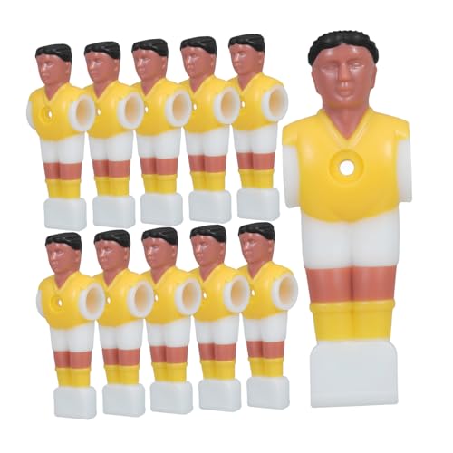 IMIKEYA 11 Stück Menschliche Figur Spieler Tischfußballspieler Zubehör Kleine Fußballmänner Spielergröße Mini Fußball Fußballtischfiguren Ersatzstatue Typ Umweltfreundlicher von IMIKEYA