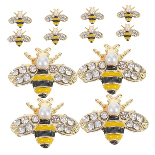 IMIKEYA 12 Stück Bienennagelkunstzubehör nagel dekoration nägel zubehör nagel zubehör bienen zubehör Charms für Nageldesign Nagel Charms Nageldekoration Nagelschmuck Charms Strass IMIKEYA 12 Stück Bienennagelkunstzubehör nagel dekoration nägel zubehör nagel zubehör bienen zubehör Charms für Nageldesign Nagel Charms Nageldekoration Nagelschmuck Charms Strass von IMIKEYA