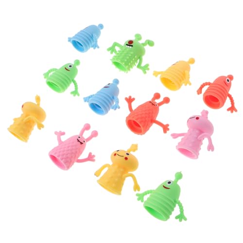 IMIKEYA 12 Stück Die kleine leuchtende Monsterfingerpuppe Fingerpuppen Tier Kinderpuppen Puppen für die Vorschule Fingerpuppen Fingerspielzeug für weiche Fingerpuppen TPR IMIKEYA 12 Stück Die kleine leuchtende Monsterfingerpuppe Fingerpuppen Tier Kinderpuppen Puppen für die Vorschule Fingerpuppen Fingerspielzeug für weiche Fingerpuppen TPR von IMIKEYA