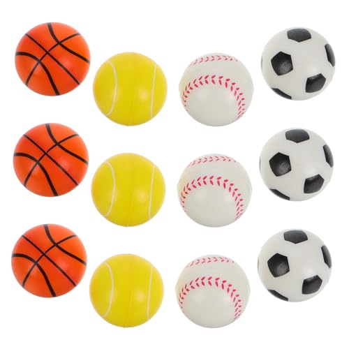 IMIKEYA 12 Stück Hüpfender Ball Sport-stressbälle Basketballdekorationen Für Partys Fußball Mini Fußballparty Bevorzugt Mini -bälle Fußball Kleiner Fußball Kleiner Basketball Pu IMIKEYA 12 Stück Hüpfender Ball Sport-stressbälle Basketballdekorationen Für Partys Fußball Mini Fußballparty Bevorzugt Mini -bälle Fußball Kleiner Fußball Kleiner Basketball Pu von IMIKEYA