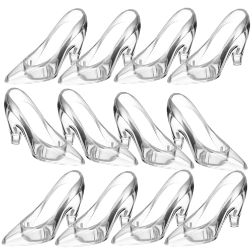 IMIKEYA 12 Stück Kreative Kristall-Schuhverzierungen faltbar Edelsteine High-Heel- Schuhanhänger Verzierungen mit hohen Absätzen Schuhschmuck aus Kristall transparentes Material IMIKEYA 12 Stück Kreative Kristall-Schuhverzierungen faltbar Edelsteine High-Heel- Schuhanhänger Verzierungen mit hohen Absätzen Schuhschmuck aus Kristall transparentes Material von IMIKEYA