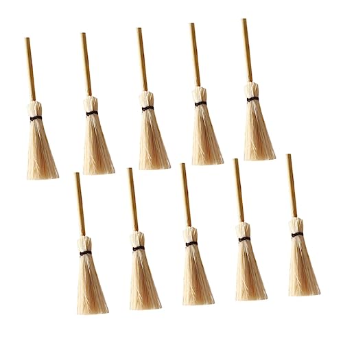 IMIKEYA 12 Stück Mini-Besen deko für Miniaturmöbel Bausatz Puppenhaus Dekoration Mini-Hausversorgung pädagogisches natürlicher Bambus IMIKEYA 12 Stück Mini-Besen deko für Miniaturmöbel Bausatz Puppenhaus Dekoration Mini-Hausversorgung pädagogisches natürlicher Bambus von IMIKEYA