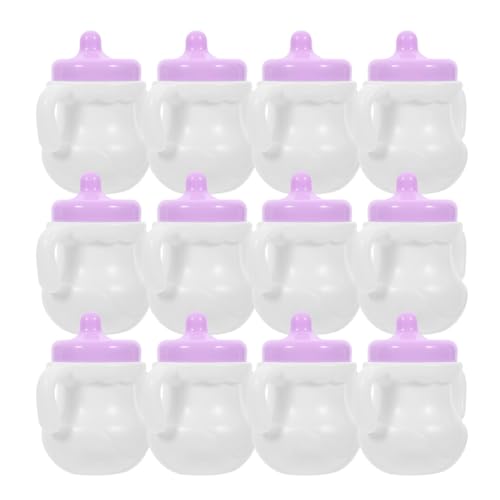IMIKEYA 12 Stück Miniatur-puppenmilchflaschen, Mini-babypuppen-futterflasche, Puppenhaus-versorgung IMIKEYA 12 Stück Miniatur-puppenmilchflaschen, Mini-babypuppen-futterflasche, Puppenhaus-versorgung von IMIKEYA