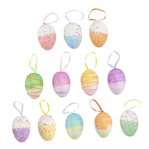 IMIKEYA 12 Stück Ostereier Party Osterdekorationen Für Tisch Gefüllt Dekoriert Ostereibaum Osterei Stiele Hängende Osterei-dekorationen Hängende Osterdeko Mini Gefälscht Colorful Schaum IMIKEYA 12 Stück Ostereier Party Osterdekorationen Für Tisch Gefüllt Dekoriert Ostereibaum Osterei Stiele Hängende Osterei-dekorationen Hängende Osterdeko Mini Gefälscht Colorful Schaum von IMIKEYA